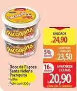 Atacadão Paçoca - doce de santa helena paçoquita oferta