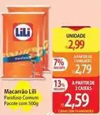 Atacadão Lili - macarrão oferta