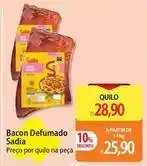 Atacadão Sadia - bacon defumado oferta