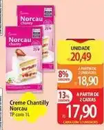 Atacadão Norcau - creme chantilly oferta
