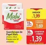 Atacadão Malu - guardanapo de papel oferta