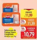 Atacadão Seara - sobrecoxa de frango congelada oferta