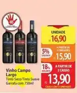 Atacadão Campo largo - vinho campo oferta