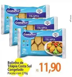 Atacadão Costa sul - bolinho de tilapia oferta