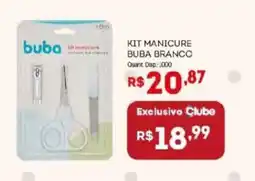 Bistek Supermercados Kit manicure bubabranco oferta
