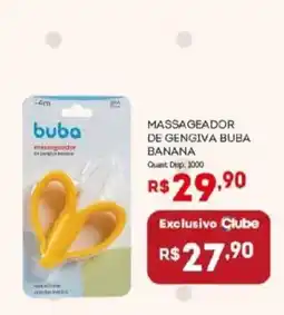 Bistek Supermercados Massageador de gengiva buba banana oferta