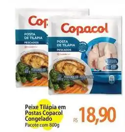 Atacadão Copacol - peixe tilapia em postas congelado oferta