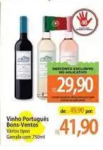 Atacadão Quinta de bons ventos - vinho português oferta