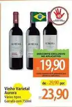 Atacadão Aurora - vinho varietal oferta
