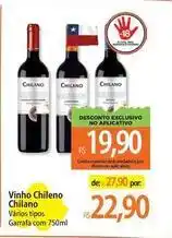 Atacadão Chilano - vinho chileno oferta