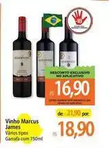 Atacadão James - vinho marcus oferta