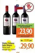 Atacadão Gato negro - vinho chileno oferta