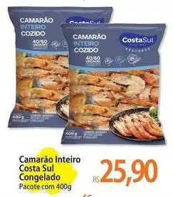 Atacadão Costa sul - camarão inteiro oferta