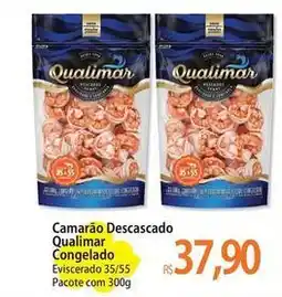 Atacadão Qualimax - camarão descascado congelado oferta