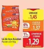 Atacadão Assolan - là de aço oferta