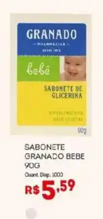Bistek Supermercados Sabonete granado bebe oferta