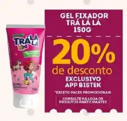 Bistek Supermercados gel fixador trá lá lá oferta