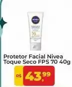 Tonin Superatacado Nivea - protetor facial toque seco fps 70 oferta