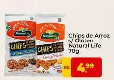Tonin Superatacado Natural life - chips de arroz s/ gluten oferta