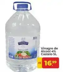 Tonin Superatacado Castelo - vinagre de álcool 4% oferta