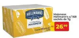Tonin Superatacado De - maionese c/ 168 sachês de 7g oferta