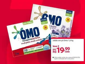 Omo - sabão em pó
