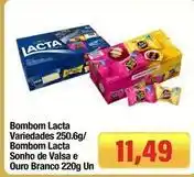 Spani Atacadista Lacta - bombom variedaddes/bombom sonho de valsa e ouro branco oferta