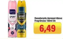 Spani Atacadista Above - desodorante aerossol fragrâncias oferta