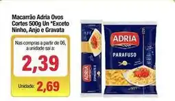 Spani Atacadista Adria - macarrão ovos cortes 500g un oferta