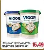 Spani Atacadista Vigor - requeijão cremoso pote 400g oferta