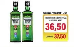 Spani Atacadista Passport - whisky 1l un oferta