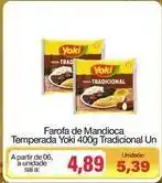 Spani Atacadista Yoki - farofa de mandioca temperada tradicional un oferta