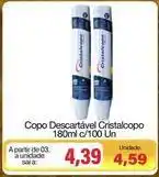 Spani Atacadista Cristalcopo - copo descartavel oferta