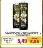 Spani Atacadista Mais coco - água de coco quadrado oferta