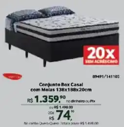 Quero Quero Conjunto Box Casal oferta