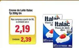 Spani Atacadista Italac - creme de leite oferta