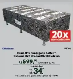 Quero Quero Cama Box Conjugado Solteiro oferta
