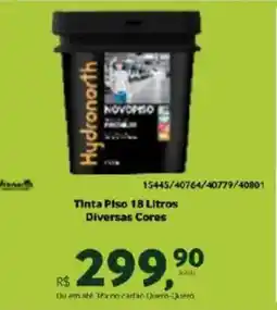 Quero Quero Tinta piso diversas cores oferta