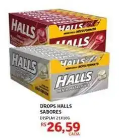 Assaí Atacadista Halls - drops sabores oferta