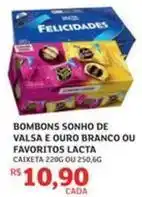 Assaí Atacadista Lacta - bombons sonho de valsa e ouro branco ou favoritos oferta