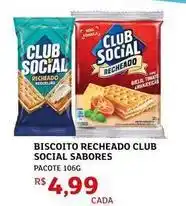 Assaí Atacadista Club social - biscoito recheado oferta