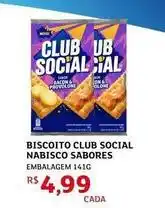Assaí Atacadista Sabores - biscoito club social nabisco sabores oferta