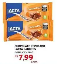 Assaí Atacadista Lacta - chocolate recheado sabores oferta