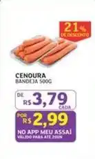 Assaí Atacadista 21 - cenoura oferta
