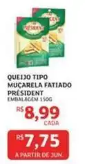 Assaí Atacadista President - queijo tipo muçarela fatiado oferta