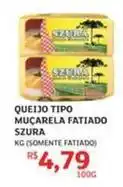 Szura - queijo tipo muçarela fatiado