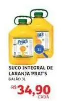 Assaí Atacadista Prat's - suco integral de laranja oferta