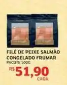 De - filé de peixe salmão congelado