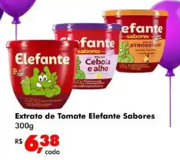 Big Box extrato de tomate elefante sabores oferta