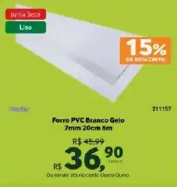 Quero Quero Forro pvc branco gelo oferta